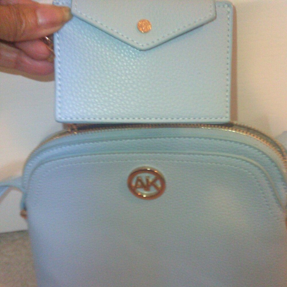 Anne Klein Crossbody Purse with Card Holder